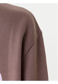 Hugo - HUGO Bluza 50545052 Brązowy Oversize. Kolor: brązowy. Materiał: bawełna