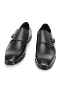 Wittchen - Męskie monki skórzane. Okazja: na co dzień. Zapięcie: klamry. Kolor: czarny. Materiał: skóra. Styl: klasyczny, casual, elegancki #7