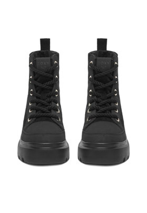 Roxy Trzewiki CEO-V12-1125 Czarny. Kolor: czarny. Materiał: materiał