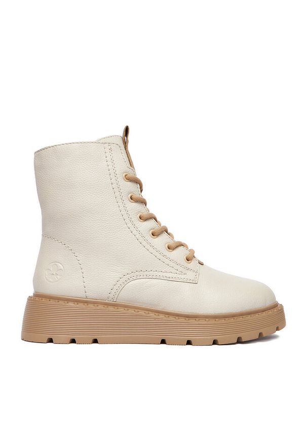 Trzewiki Rieker. Kolor: beżowy