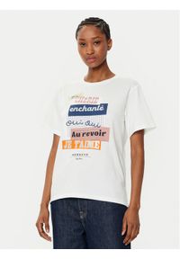 Weekend Max Mara T-Shirt Cabina 2515971041 Biały Regular Fit. Kolor: biały. Materiał: bawełna #1