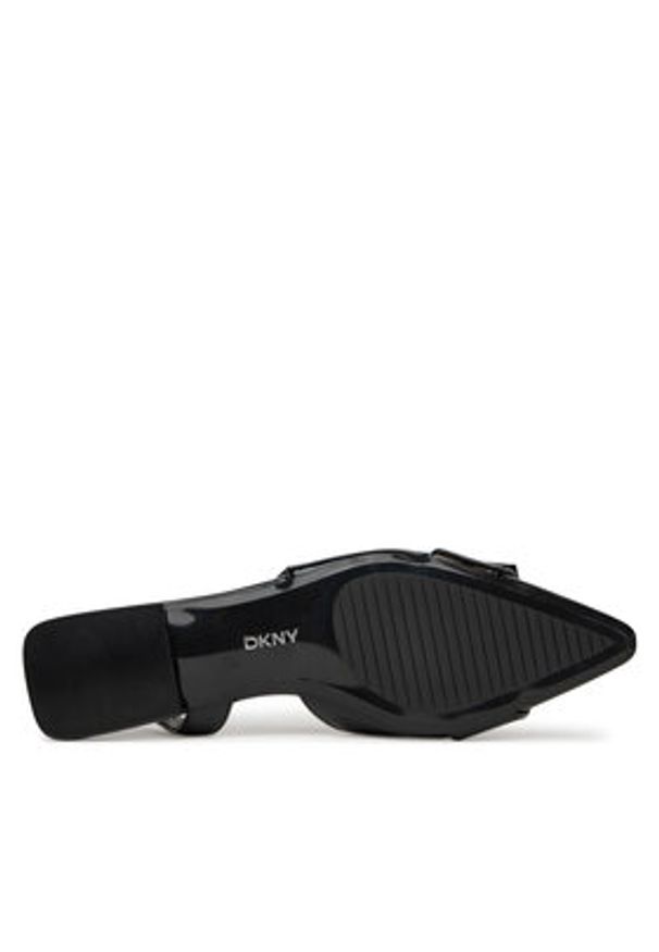 DKNY Sandały Clemma K1563744 Czarny. Kolor: czarny. Materiał: skóra
