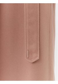 Calvin Klein Płaszcz wełniany K20K205496 Beżowy Regular Fit. Kolor: beżowy. Materiał: wełna #6