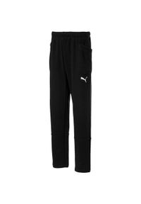 Spodnie dla chłopca Puma Liga Casuals Pants czarne 655635 03. Kolor: czarny, biały, wielokolorowy