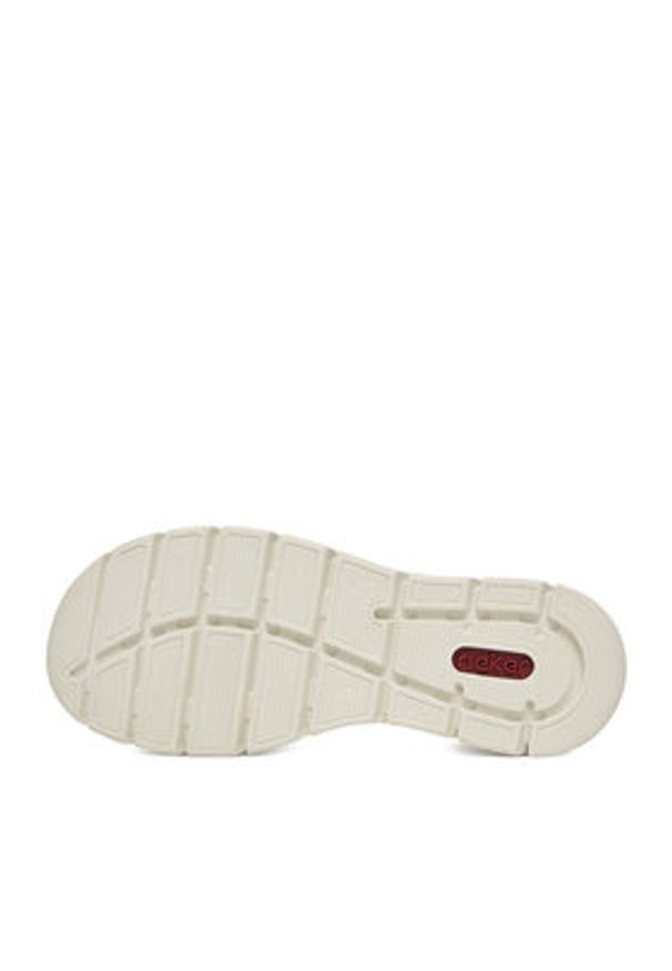 Rieker Trzewiki 55048-60 Beżowy. Kolor: beżowy. Materiał: materiał