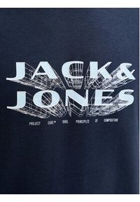 Jack & Jones T-Shirt Fusion 12289880 Niebieski Regular Fit. Kolor: niebieski. Materiał: bawełna #3