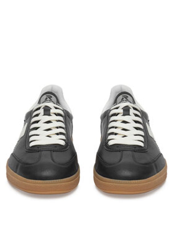 Rieker Revolution Lifestyle Sneakersy U2200-00 Czarny. Kolor: czarny. Materiał: skóra