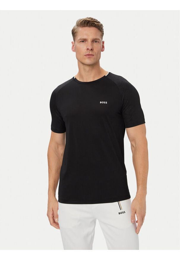 BOSS T-Shirt TS_TOC Game 1 50564766 Czarny Regular Fit. Kolor: czarny. Materiał: syntetyk