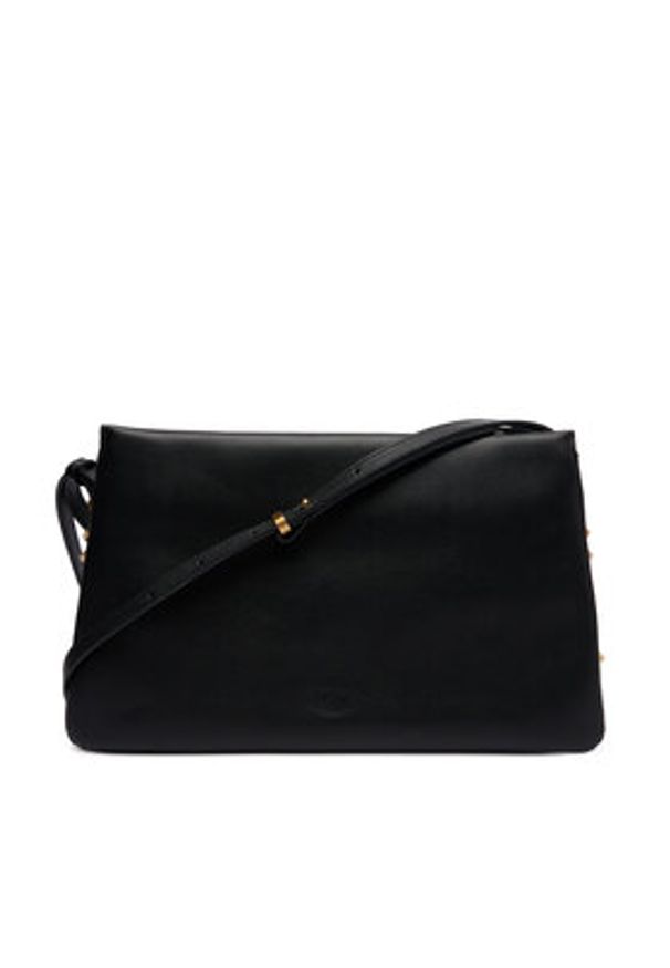 Pinko - PINKO Torebka Triplet AI 25-26 PLTT 105161 A0QO Czarny. Kolor: czarny. Materiał: skórzane