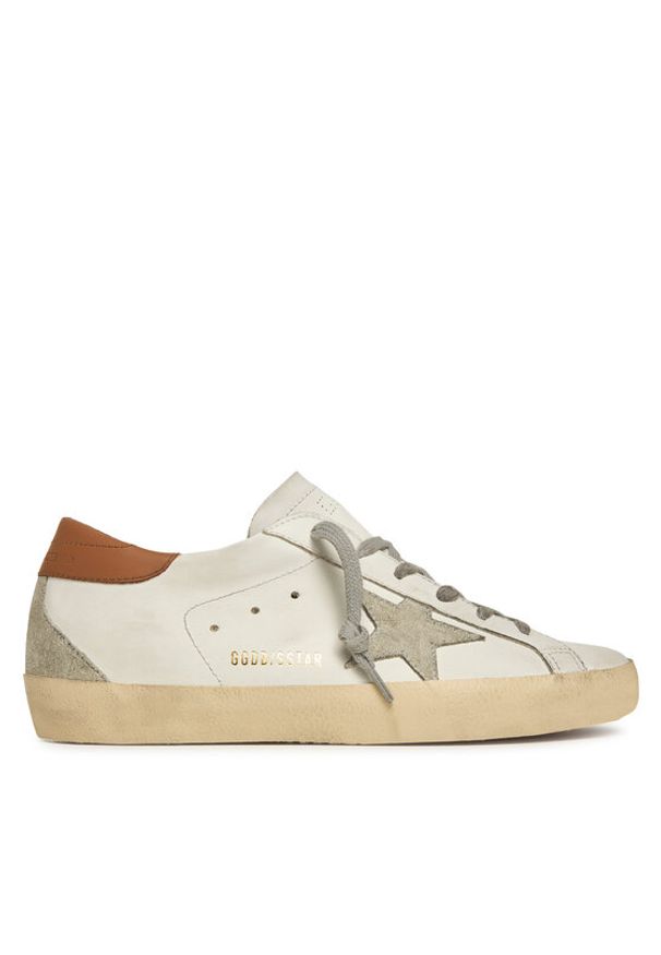 GOLDEN GOOSE - Golden Goose Sneakersy Super-Star Classic With Spur GWF00102.F002182.10803 Biały. Kolor: biały. Materiał: skóra