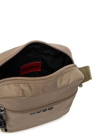 Hugo - HUGO Saszetka Everett 50563508 Brązowy jasny. Kolor: brązowy. Materiał: materiał #3