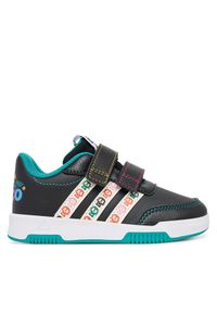 Adidas - Sneakersy adidas. Kolor: czarny. Wzór: motyw z bajki