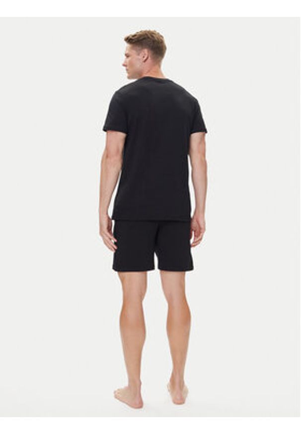 Cristiano Ronaldo CR7 Piżama 8730-41 Czarny Regular Fit. Kolor: czarny. Materiał: bawełna