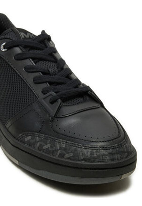 MICHAEL Michael Kors Sneakersy Rebel Empire Monogram 42F4RBFS1D Czarny. Kolor: czarny. Materiał: skóra