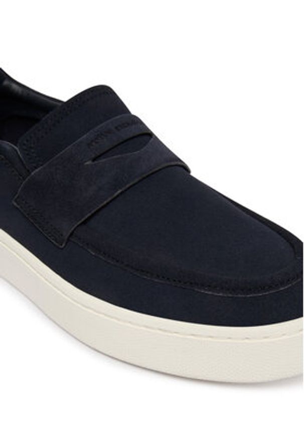 Armani Exchange Loafersy XM002632 AF19687 ZB004 Granatowy. Kolor: niebieski. Materiał: zamsz, skóra