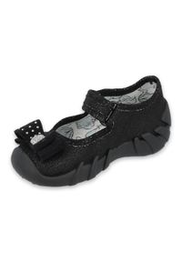 Befado obuwie dziecięce 109P146 czarne. Kolor: czarny. Materiał: tkanina, bawełna #8