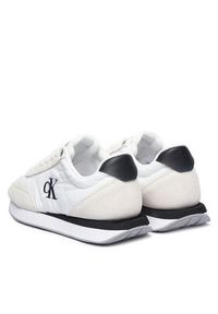 Calvin Klein Sneakersy Retro Runner Ess Mix Mat Wmn YW0YW01990 Biały. Kolor: biały. Materiał: materiał #5