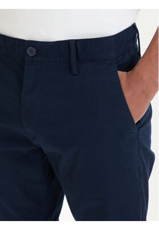 Tommy Jeans Szorty materiałowe Scanton DM0DM22852 Granatowy Slim Fit. Kolor: niebieski. Materiał: bawełna