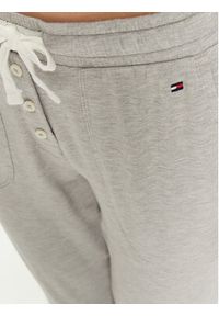 TOMMY HILFIGER - Tommy Hilfiger Spodnie dresowe UW0UW05192 Szary Slim Fit. Kolor: szary. Materiał: dresówka #3