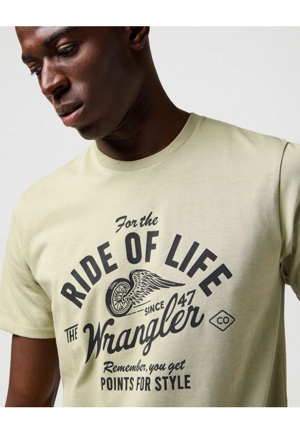 Wrangler - MESKA KOSZULKA WRANGLER AMERICANA TEE TEA 112362789