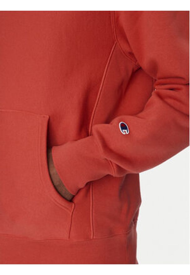 Champion Bluza 220705 Czerwony Relaxed Fit. Kolor: czerwony. Materiał: bawełna