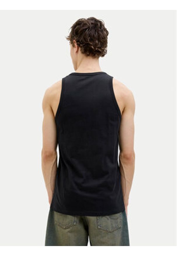 Jack & Jones Tank top Hawaii 12269321 Czarny Standard Fit. Kolor: czarny. Materiał: bawełna