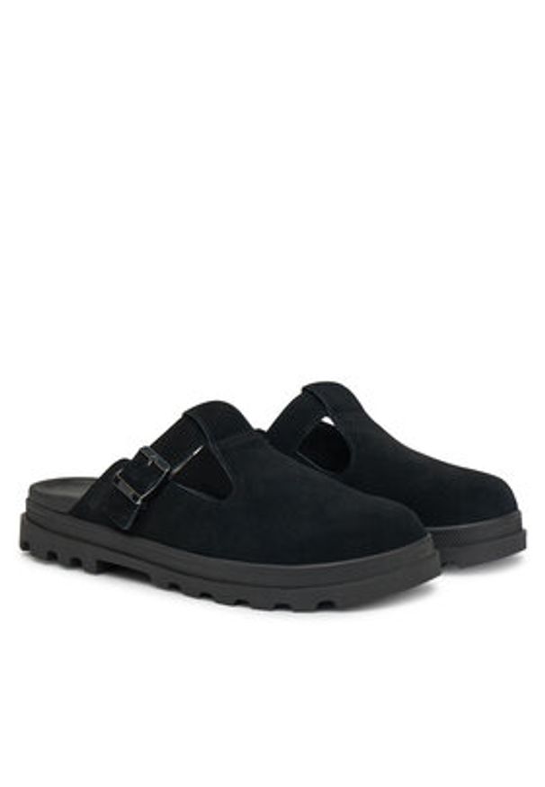 Palladium Klapki Dunelite Pyla Sde 74454-008-M Czarny. Kolor: czarny. Materiał: skóra, zamsz