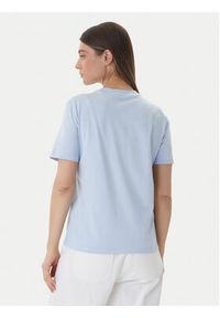 Calvin Klein Jeans T-Shirt LV047C912G Niebieski Regular Fit. Kolor: niebieski. Materiał: bawełna #3