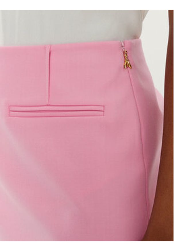 Patrizia Pepe Spódnica mini 8G0410/A106-R836 Różowy Regular Fit. Kolor: różowy. Materiał: wiskoza, syntetyk
