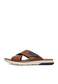 Rieker Klapki CEO-25283-22 Brązowy. Kolor: brązowy. Materiał: materiał #4