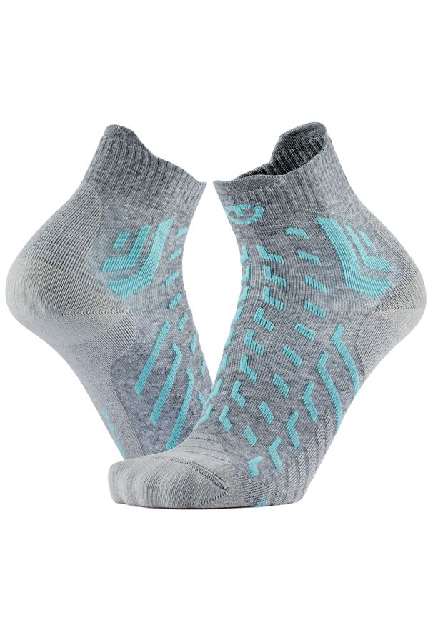 Skarpety trekkingowe dla kobieta Therm-ic Trekking Cool Light Ankle Lady. Kolor: wielokolorowy, niebieski, szary. Materiał: lyocell. Sport: turystyka piesza