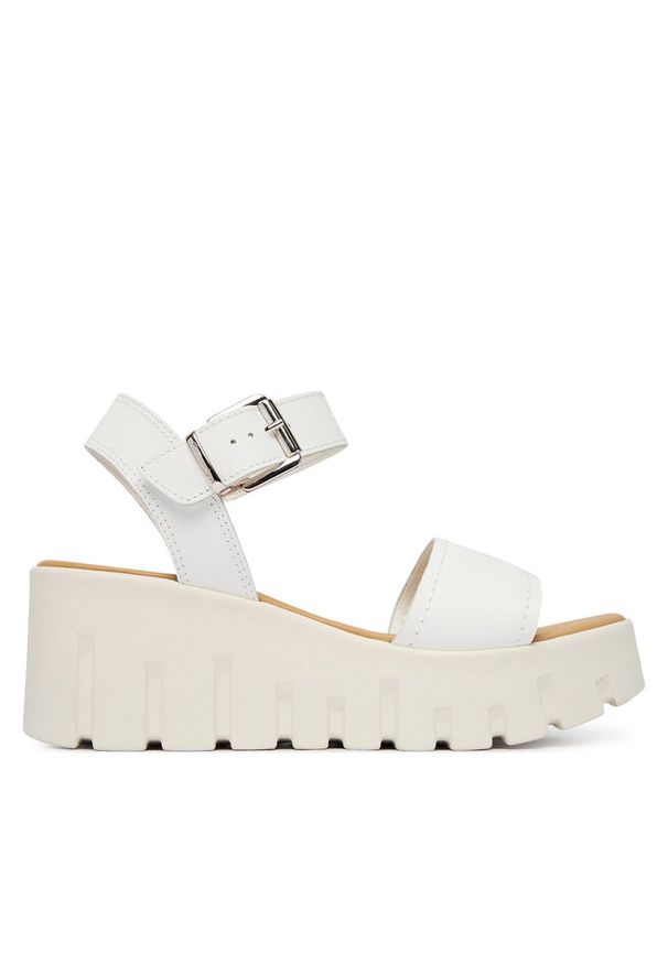 Sandały Tamaris. Kolor: biały