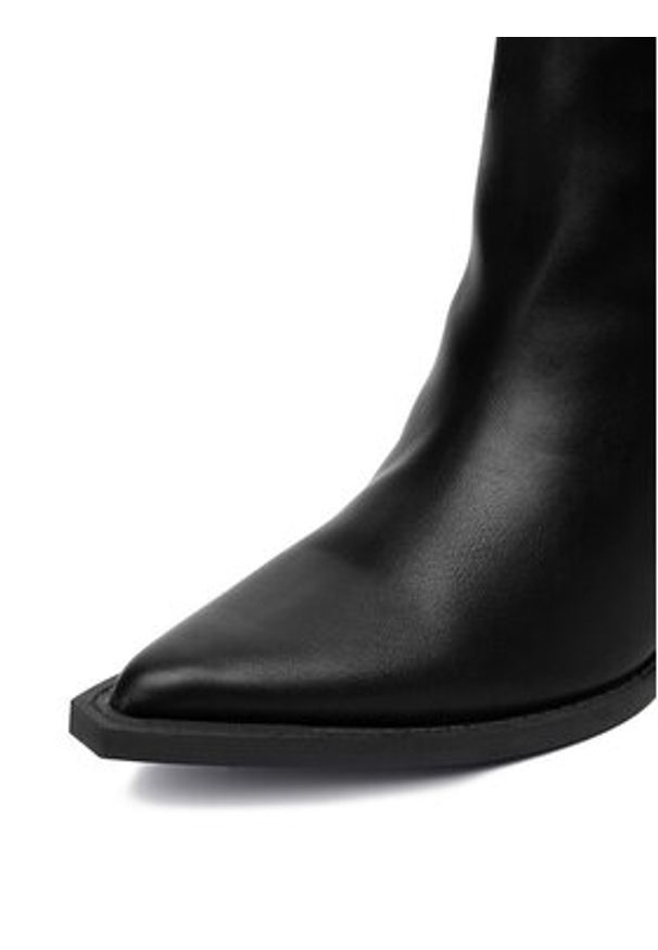 DeeZee Kowbojki W3LH170101 Czarny. Kolor: czarny. Materiał: syntetyk, materiał