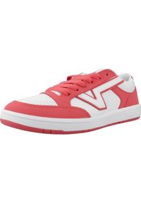 Vans - Buty VANS LOWLAND CC Pomarańczowy. Kolor: pomarańczowy. Materiał: tkanina, skóra