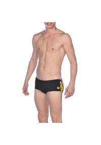 Szorty Kąpielowe Arena Batman Placed Print Low Waist Short. Kolor: czarny. Wzór: motyw z bajki, nadruk