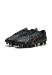 Puma - Buty piłkarskie ULTRA PLAY FG/AG PUMA Black Copper Rose Metallic. Kolor: czarny, brązowy, wielokolorowy. Sport: piłka nożna