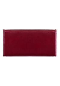 Wittchen - Damski portfel ze skóry lakierowanej podłużny bordowy. Kolor: czerwony. Materiał: skóra, lakier #2