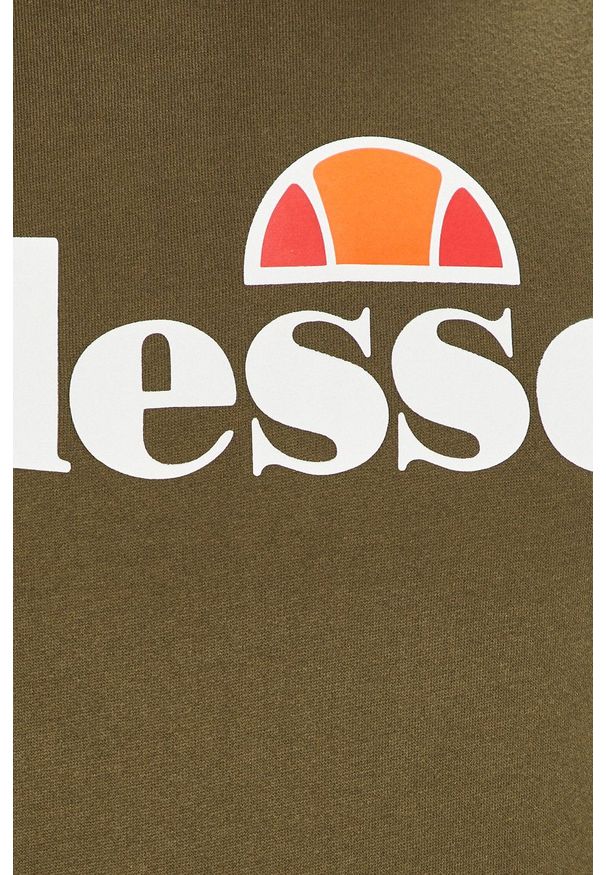Ellesse - Bluza. Okazja: na co dzień. Kolor: zielony. Wzór: nadruk. Styl: casual