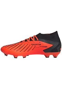 Adidas - Buty piłkarskie adidas Predator Accuracy.2 Fg M GW4587 pomarańczowe pomarańcze i czerwienie. Zapięcie: sznurówki. Kolor: pomarańczowy. Materiał: guma, syntetyk. Sport: piłka nożna #3