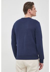 La Martina bluza bawełniana męska kolor granatowy z aplikacją. Okazja: na co dzień. Kolor: niebieski. Materiał: bawełna. Wzór: aplikacja. Styl: casual #4