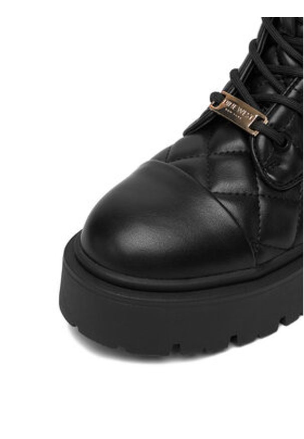 Nine West Trzewiki CEO-INAS-01 Czarny. Kolor: czarny. Materiał: materiał