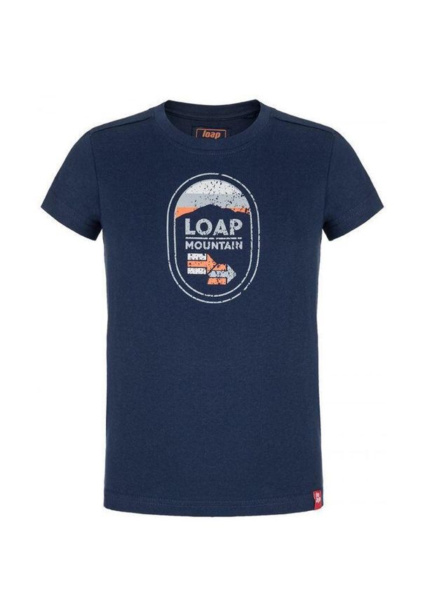Lowa - Dziecięce T-shirt Loap Bamsy 116 - Komfort i Styl z Bawełny. Kolor: wielokolorowy. Materiał: bawełna. Wzór: nadruk