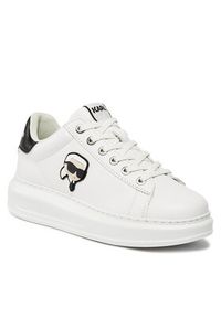 Karl Lagerfeld - KARL LAGERFELD Sneakersy KL62530N Biały. Kolor: biały #4