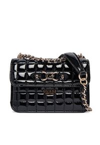 Guess Torebka Nadira Mini HWQT84 24780 Czarny. Kolor: czarny. Materiał: skórzane #5