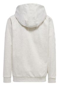 Bluza do piłki nożnej dla dzieci Hummel hmlGO Zip z kapturem. Typ kołnierza: kaptur. Kolor: szary