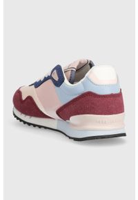 Pepe Jeans sneakersy dziecięce kolor różowy. Nosek buta: okrągły. Zapięcie: sznurówki. Kolor: różowy. Materiał: guma #3