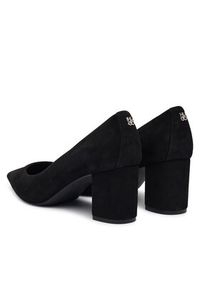 Hugo - HUGO Czółenka Devany 50557665 Czarny. Kolor: czarny. Materiał: skóra, zamsz #4