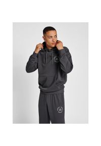 Bluza z kapturem Hummel Legacy Loyalty. Typ kołnierza: kaptur. Kolor: niebieski. Materiał: polar, tkanina. Sport: fitness
