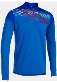 Joma Elite IX Royal L Sportsweater - Oddychający i zrównoważony. Kolor: niebieski. Materiał: materiał. Sport: bieganie