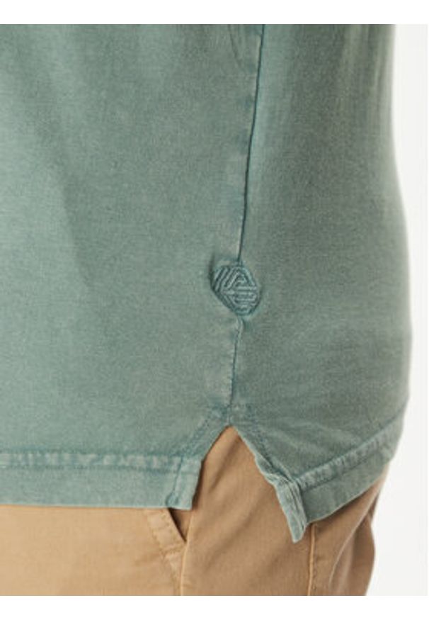 INDICODE T-Shirt Injamiro 41-143 Niebieski Regular Fit. Kolor: niebieski. Materiał: bawełna